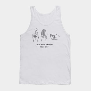 Ruth Bader Ginsburg ASL Tank Top